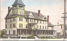 Photo Post Card Bradford Vermont Street View Hotel Low early 1900s picture