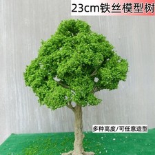 Miniature Wire Tree Model 10cm to 23cm Bendable with Base DIY Scenery Set picture