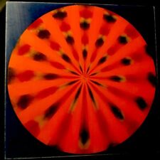 1960’s Vari VUE 3D Lenticular Colorful Circle Kaleidoscope Psychedelic 14x14#3 picture