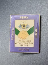 Lions Club District 14-T Perry Franklin Juniata Dauphin 1987-88 We Serve Pin picture