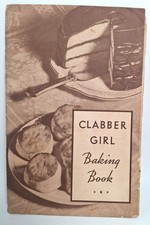 Vintage Clabber Girl Baking Book Baking Powder Recipe Cookbook Extra Letter 1934 picture