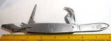 VTG USA MILITARY CAMILLUS 1981 4 BLADES FOLDING POCKET KNIFE USED picture