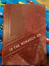 1949 Monarch Yearbook,Poolville High School,Texas,Advertising picture