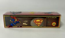 Vintage 1981 DC Comics Lee Super Powers Superman Leather Belt Clean Unused picture
