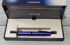 PILOT capless vanishing point fountain pen matte purple limited edition F Nib picture