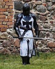 Medieval Templar Black Knight Full Body Set Armour Cosplay Halloween Suit gift picture