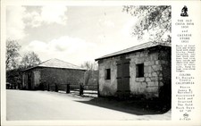 Coloma CA Old China Bank and Chinese Store c1940s-50s Real Photo Postcard bhn picture