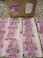 1980  s Monster STICKER PACKS VENEZUELA  Lot of 10 packs. Frankenstein  Horror picture