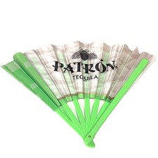 Patron Tequila Hand Fan Promo Swag Merchandise Bee Logo Promotional Giveaway picture