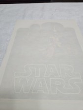 Vintage Star Wars IRON ON T-SHIRT TRANSFERS 107 picture