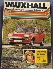 1977 Vauxhall Catalog Brochure Chevette Viva Magnum Cavalier VX Nice Original picture