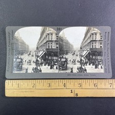 Royal Avenue Belfast Ireland Stereoview Keystone View Co. 1900s Street Scene picture