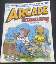 VTG 1976 ARCADE THE COMICS REVUE #6 R. CRUMB GARDENING COVER ADULT 18+ e picture