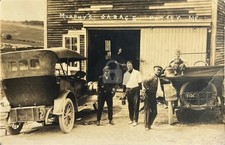 Patten ME Maine 1910-1915 Murphy's Garage RPPC Photo Postcard COPY picture