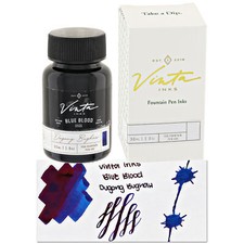 Vinta Inks 1.0 Bottled Ink in Blue Blood [Dugong Bughaw 1521] - 30mL -NEW in Box picture