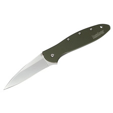 Kershaw Leek 1660OL Olive Green Pocket Knife EDC SpeedSafe Assisted Opening USA  picture