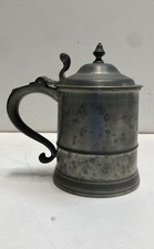 Woodbury Pewterers Henry Ford Museum Lidded Tankard Stein Vintage Mug picture