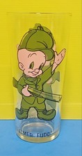 Pepsi Elmer Fudd Looney Tunes Glass Tumbler USA 16 cm Collectible 15+ picture