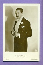 ADOLPHE MENJOU # 3995/2 VINTAGE PHOTO PC. PUBLISHER GERMANY 3775 picture