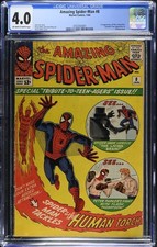 Amazing Spider-Man #8 CGC 4.0 1st Living Brain (1964) Very Good picture