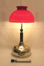 Coleman Quick-Lite CQ Table Lamp with Shade & Pump 1924 Works Perfect EXC COND picture