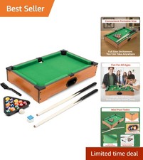 Compact Pool Table with Accessories - Ultimate Portable Fun for Any Game Room picture