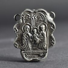 Identical Replica of a Double Sided Silver Christian Reliquary Icon 17th-18th C. picture