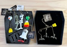 Global Village Glass Studio Halloween Blown Glass Ornament Set of 6 PLEASE READ picture