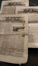 Lot Of 3 - 1877 & 1878 Country Gentleman Newspaper Albany NY Agricultural picture