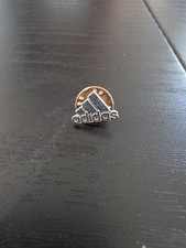 Genuine Vintage Adidas Pin Lapel Pin 3 Stripe Performance Logo Enamel picture