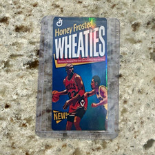 Wheaties 1997 Honey Frosted Wheaties Mini tobacco card Promo cereal box picture