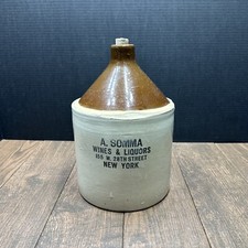 Vintage A.SOMMA WINES & LIQUORS JUG 155 W. 28th STREET NEW YORK picture