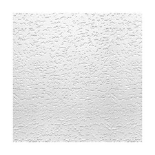 USG INTERIORS 4240 Tivoli Textured Ceiling Tiles,12x12 Inch, Qty 32. picture