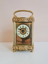 A delightful antique French carriage clock circa 1880 -serviced & VG condition picture