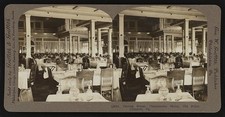 Photo:Old Point Comfort Va Chamberlin Hotel Dining Room 1907 Stereo View picture