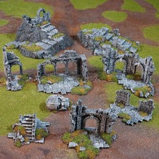 Conquest Creations Ruins Middle Earth Fantasy DnD Tabletop Terrain 28mm picture
