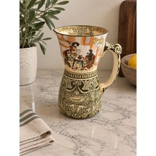Mason’s Patent Ironstone Ye Old Crowne & Sceptre Pitcher picture