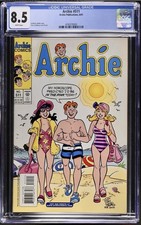 Rare Archie 511 CGC 8.5 White Pages Innuendo 