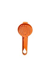 Tupperware Vintage Orange Sift-It Flour Sifter Top picture