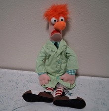 Vintage NANCO Jim Henson's Muppets BEAKER Plush Doll in Lab Coat Pre-Owned picture
