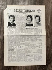 Berlin Brothersvalley High school Mountaineer Paper 5/20/ 1957  Somerset  Co. picture