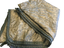 FADED USGI Military Army ACU Digital Wet Weather PONCHO LINER Woobie Blanket GC picture