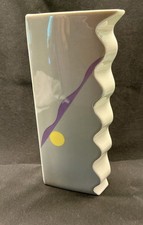 Vintage THOMAS PORZELLAN  Porcelain Vase ‘Atelier Collection’ Memphis Design Era picture