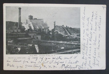 Pulp Mill Ausable Forks NY Posted UDB Postcard picture