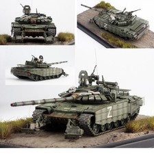88MODEL 1/72 Russian T72B3M main battle tank Finished Colored Model NEW picture