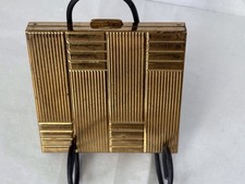 Vintage Ladies Compact… Rare Volupte Novelty… Golddtone... SWEET picture