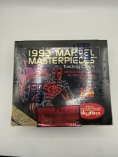 1993 SkyBox Marvel Masterpieces Factory Sealed Box 36 Pack 81490/350,000 Vintage picture