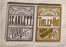 Kings Wild Project Scarlett and Olive Display Decks - Out Of Print Kwp Decks picture