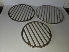 3 Pc Vintage L.E. Mason Co. Cast Aluminum Broil Rack Trivets  Round USA  SG4 picture