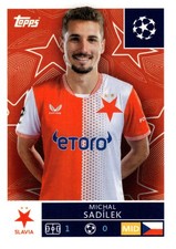 TOPPS CHAMPIONS LEAGUE 2025-26 2026 N.405 Michal Sadilek SK Slavia Prague picture